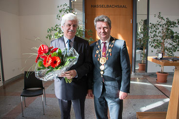 Giselher Quast und OB Dr. Lutz Trmper