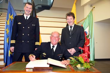 Korvette MAGDEBURG Begr�ndung der Patenschaft 2. Sept. 2006