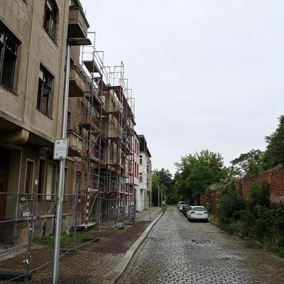 Bild vergr&ouml;&szlig;ern: Blick in die Ansbacher Stra&szlig;e