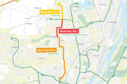 Nord-Ast der 2. Nord-S&uuml;d-Verbindung