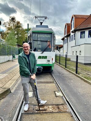 Bild vergr&ouml;&szlig;ern: Mit dem Fahrschulwagen unterwegs - &Ouml;PNV-Planung aus einer neuen Sicht erleben