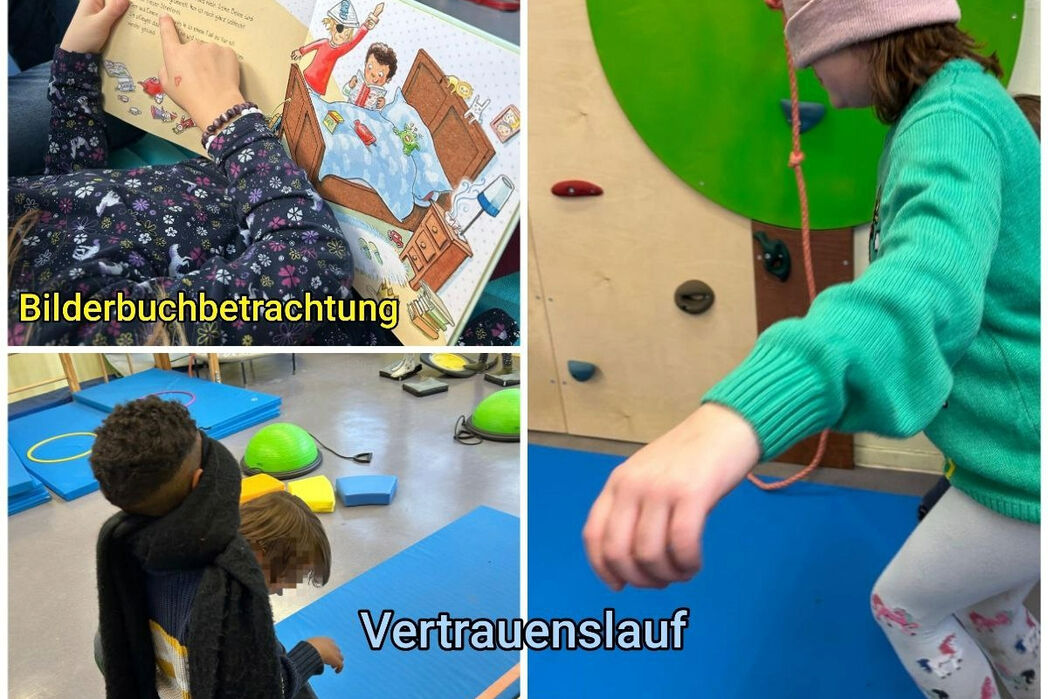 Kreativzeit, Freunschaft und Vertrauen Hort Agga Knack Herbst 2024