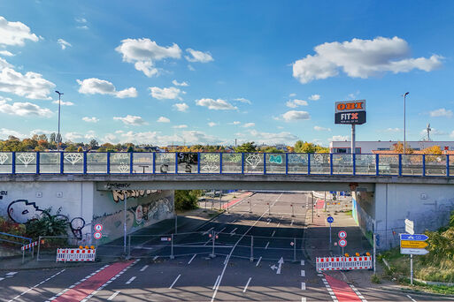 Brenneckestraße von oben