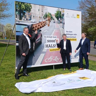 Bild vergr&ouml;&szlig;ern: #aufjepasst: Gemeinsame Kampagne f�r mehr Verkehrssicherheit in Sachsen-Anhalt gestartet
