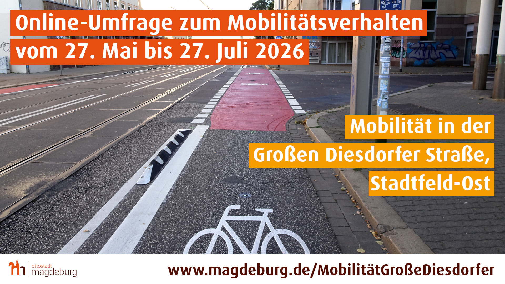 Bild vergr&ouml;&szlig;ern: otto radel - Online-Umfrage zur Mobilit&auml;t in der Gro&szlig;en Diesdorfer Stra&szlig;e